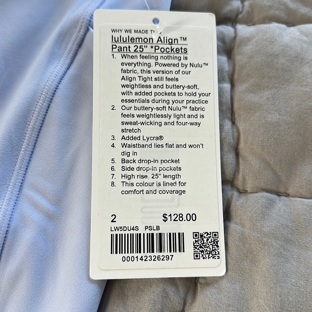 BRAND NEW lululemon. Align 25”